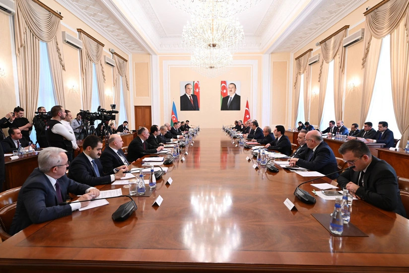 Azərbaycan-Türkiyə Birgə Hökumətlərarası Komissiyasının iclası oldu - FOTO
