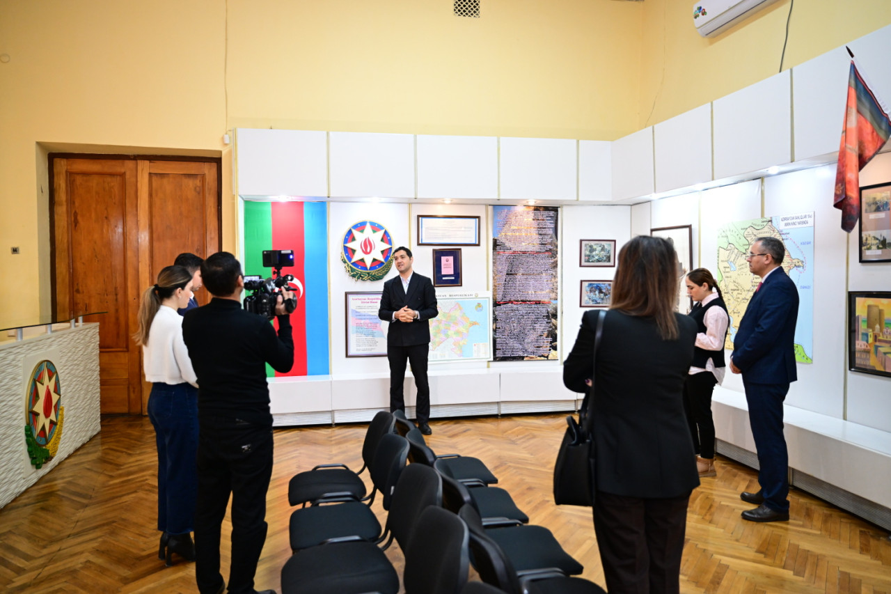 Muzeylərə mediatur təşkil olundu - FOTO