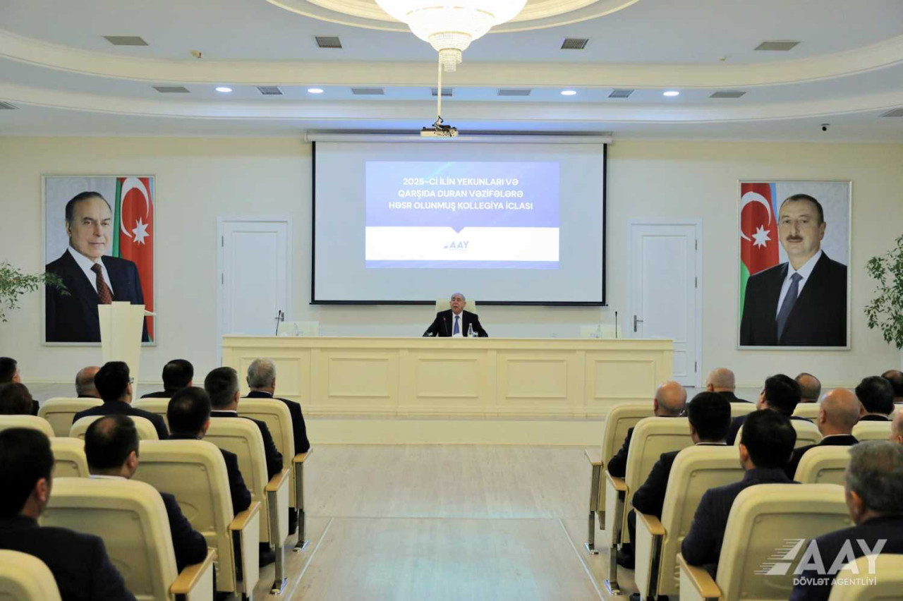 AAYDA sədri geniş iclas keçirdi - FOTOLAR
