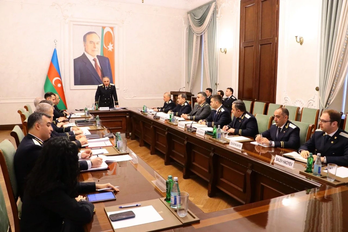 Baş Prokurorluqda Kollegiya iclası keçirildi - FOTO