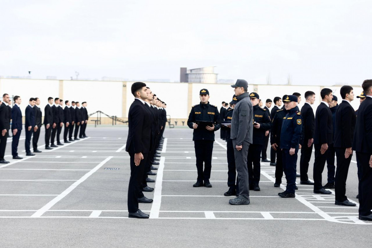 Daxili işlər naziri sıra baxışı keçirəcək