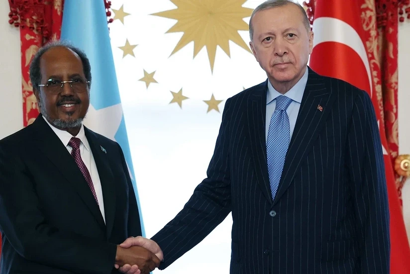 Ərdoğan Somali Prezidenti ilə görüşdü