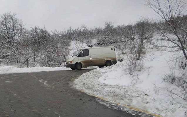 “Ağsu perevalı” yenə buz bağladı