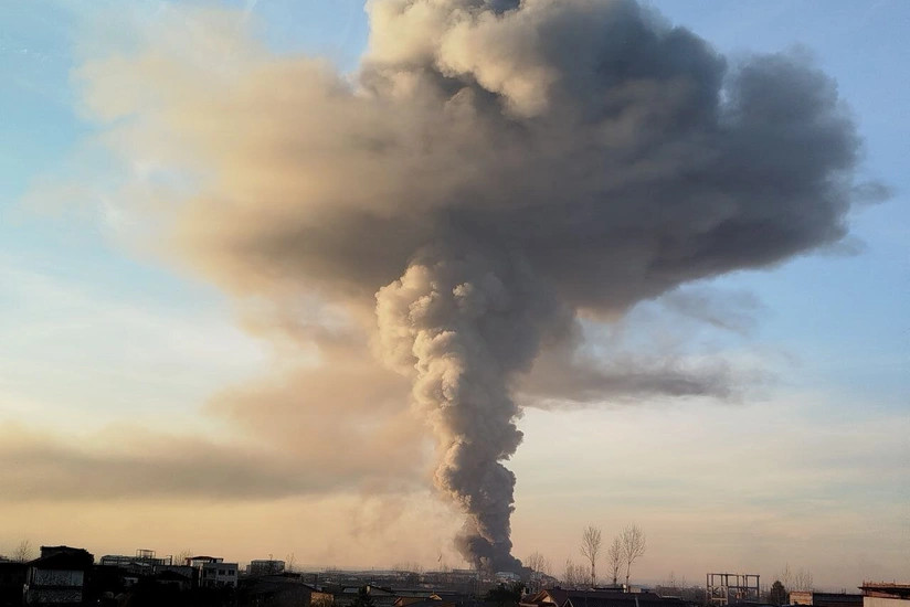 İranda partlayışlar baş verdi - VİDEO
