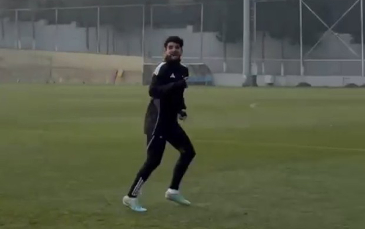 Kadi məşqlərə belə qayıtdı - VİDEO