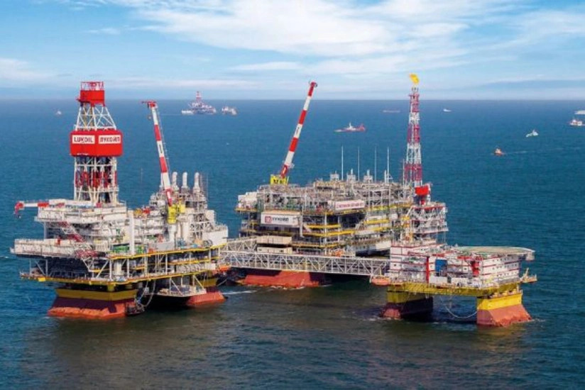 Ukrayna Xəzərdə \"Lukoyl\"un qazma qurğularını vurdu