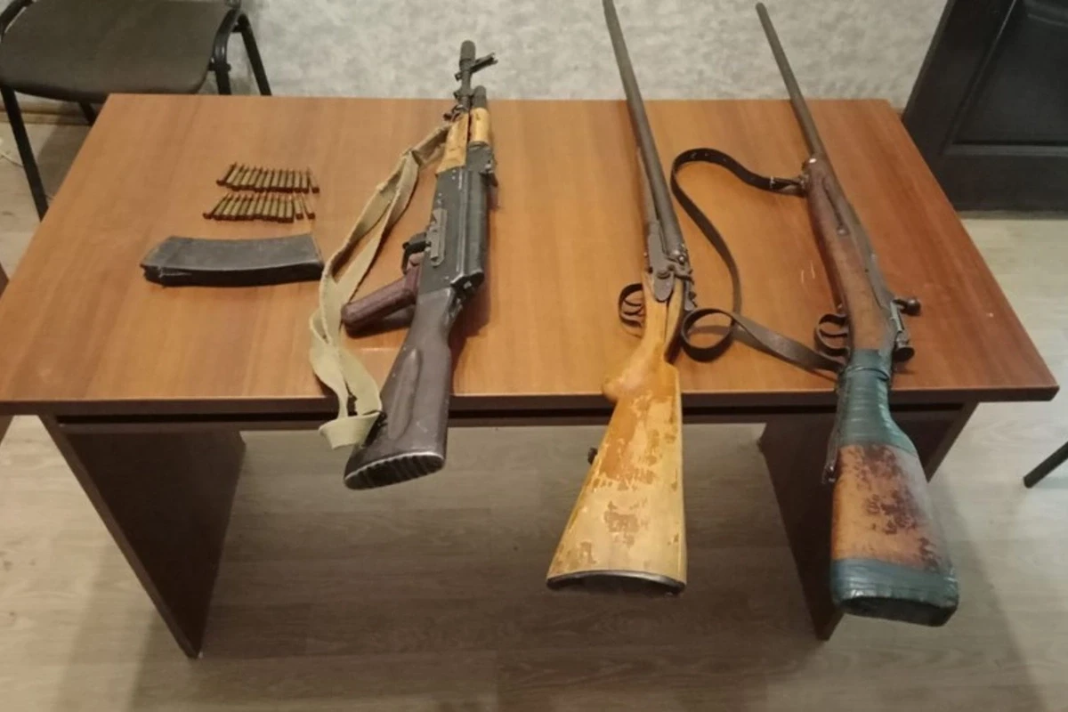 İşğaldan azad olunan bölgələrdən xeyli silah-sursat aşkarlandı