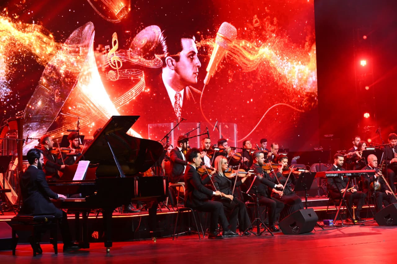 Rəşid Behbudovun yubiley təntənəsi keçirildi - FOTOLAR