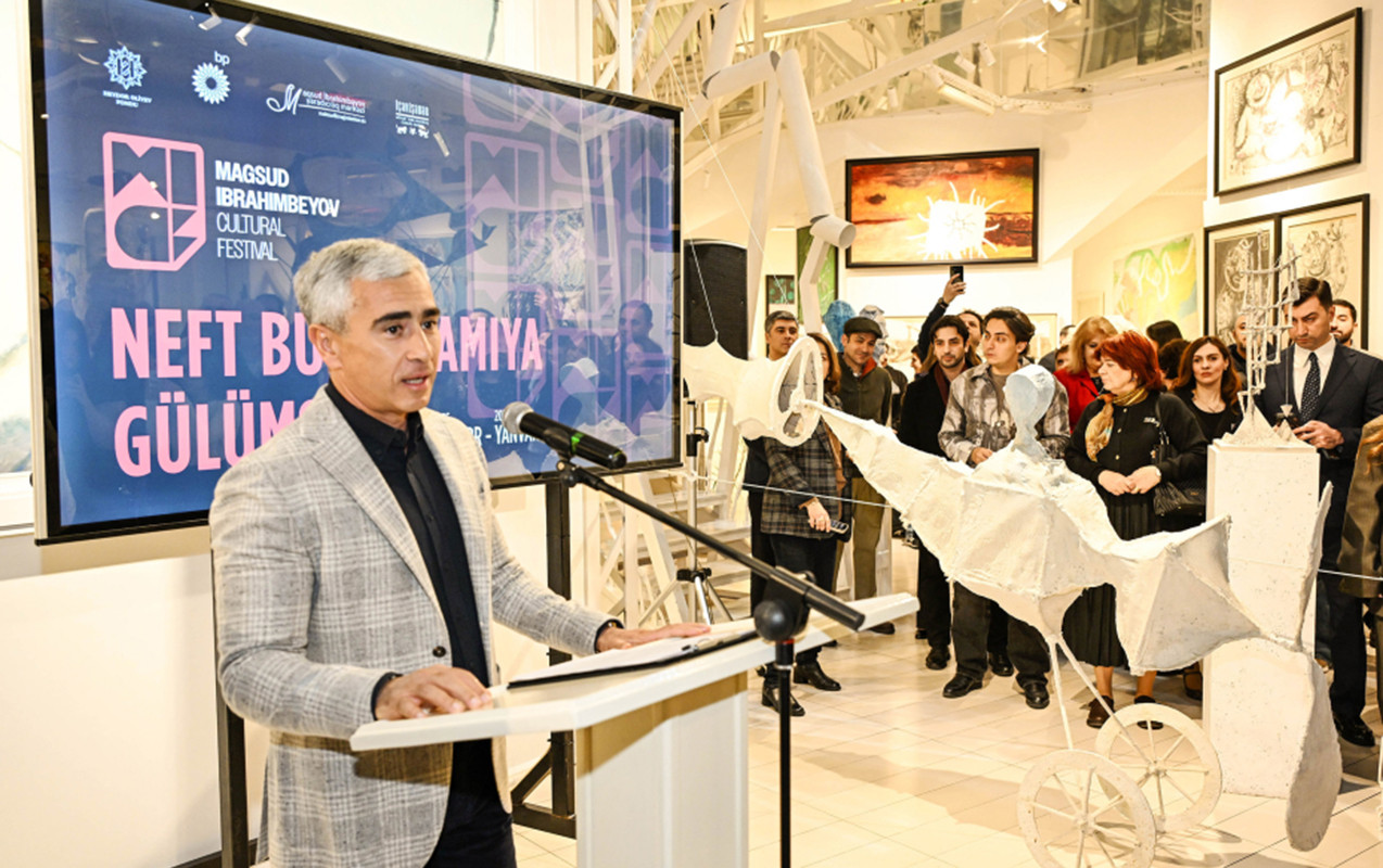 Anar Ələkbərov “Qeyzer” adlı sərgidə - FOTOLAR