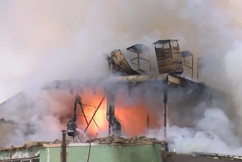 Ərzurumda mebel müəssisəsində partlayış - Ölənlər var