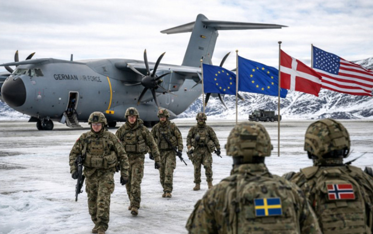 Alman hərbçilər Qrenlandiyanı tərk etdi