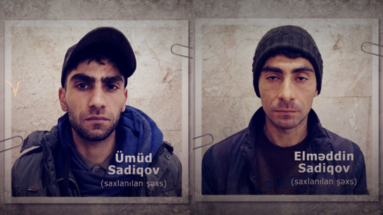 Bakıda oğurluq edən qardaşlar saxlanıldı - VİDEO