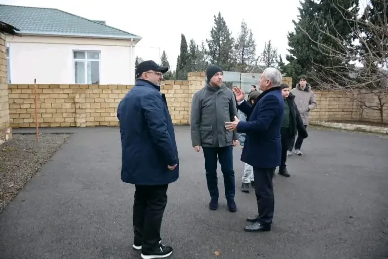 Ərdoğanın oğlu Tərtərdə - FOTOLAR