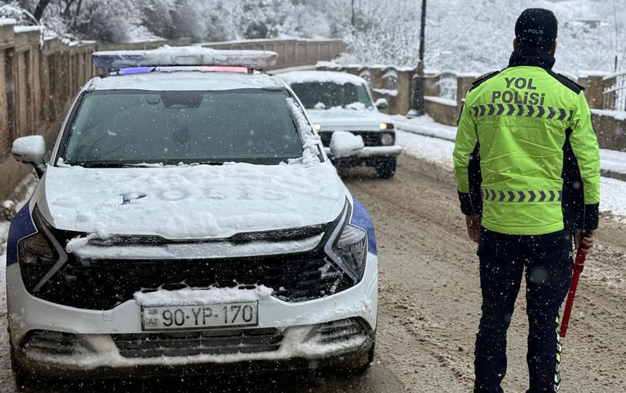 Yollardakı vəziyyətlə bağlı XƏBƏRDARLIQ