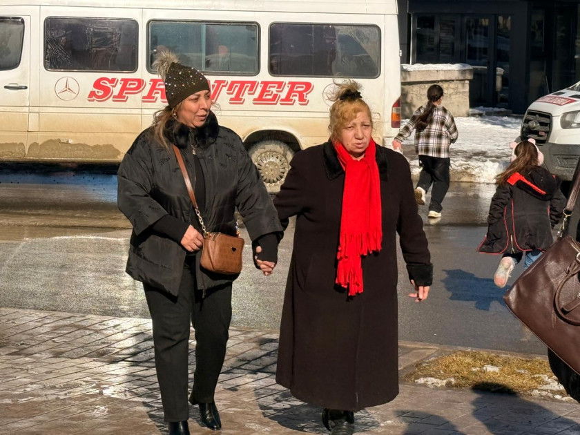 İlk köç karvanı Xankəndi şəhərinə çatdı - FOTOLAR