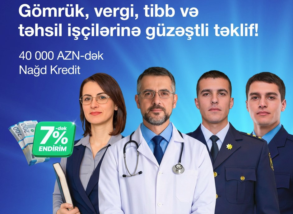 Gömrük, vergi, tibb və təhsil işçilərinə ŞAD XƏBƏR