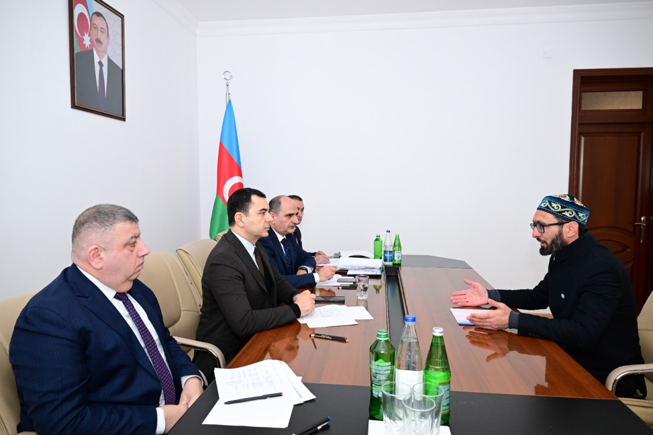 Adil Kərimli Ağsuda vətəndaşları qəbul etdi - FOTOLAR