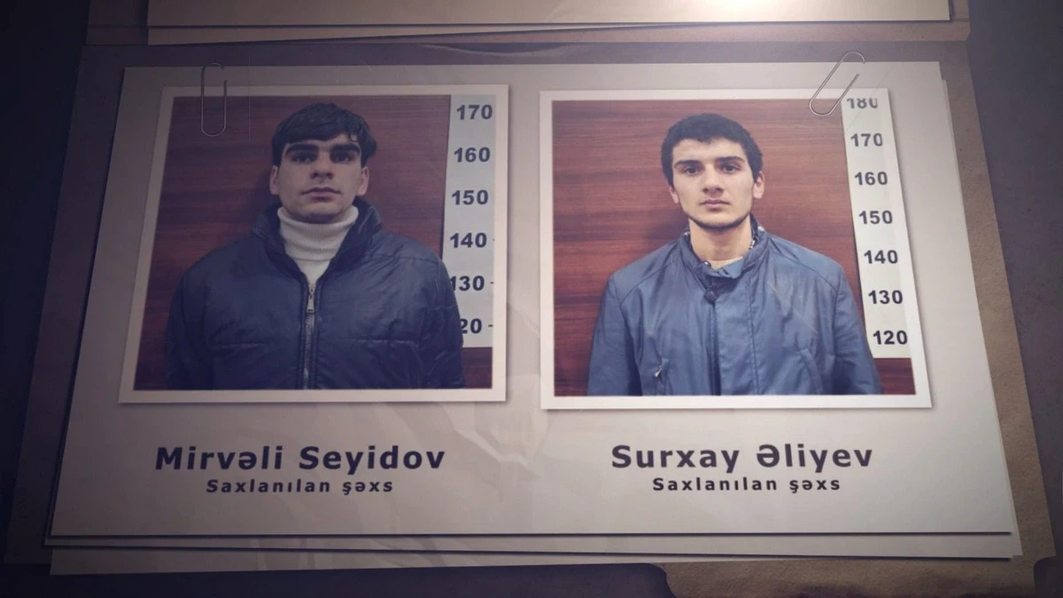 Xətaidə soyğunçuluq edən şəxslər saxlanıldılar - VİDEO