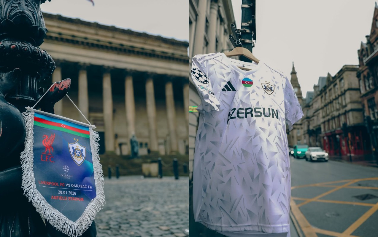“Qarabağ” Liverpuldan paylaşım etdi - FOTOLAR