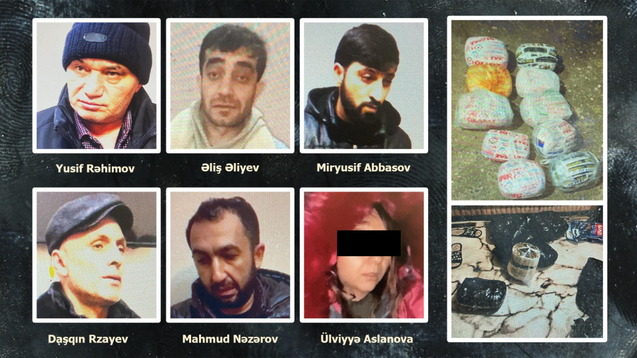 DİN BNMİ paytaxtda narkotik satan 6 nəfəri saxladı