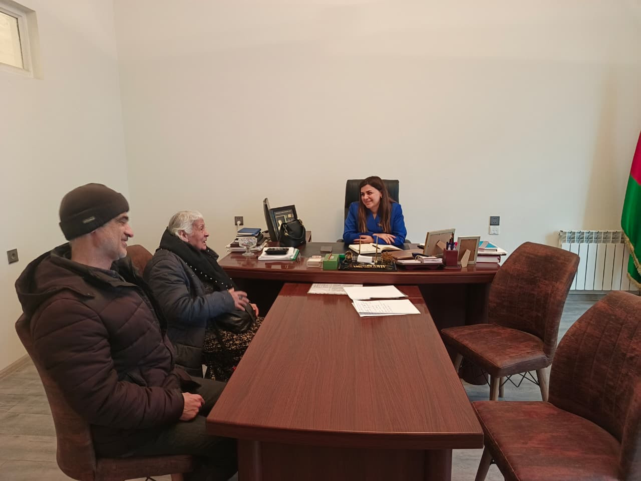 Pərvanə Vəliyeva vətəndaş qəbulu keçirdi - FOTOLAR