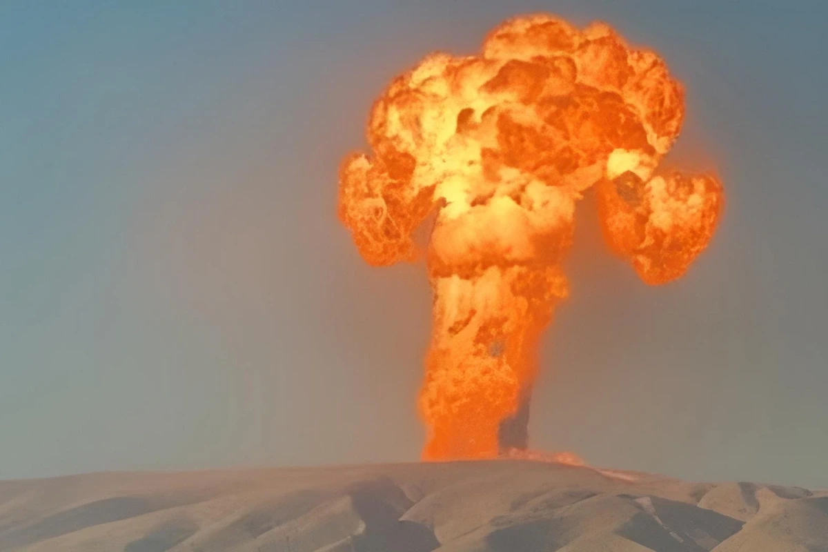 Azərbaycanda vulkan püskürdü - FOTO