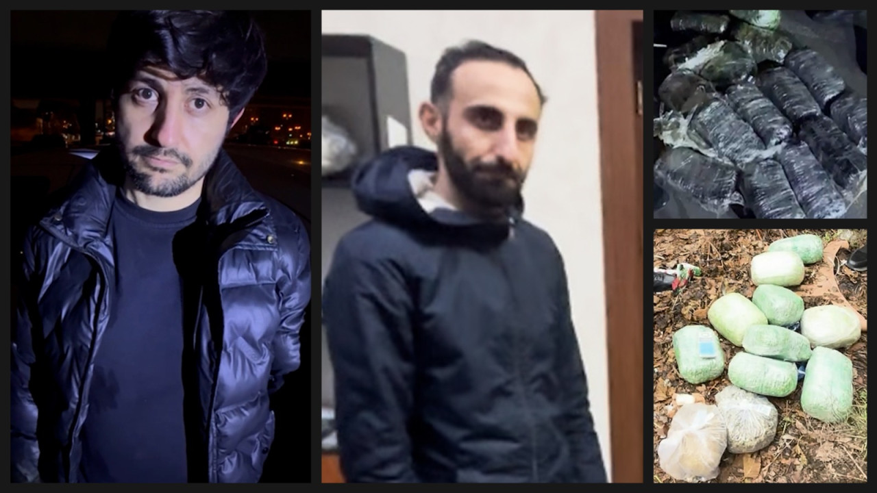 Narkoşəbəkə yaradan şəxslərdən 26 kq narkotik götürülüb - VİDEO