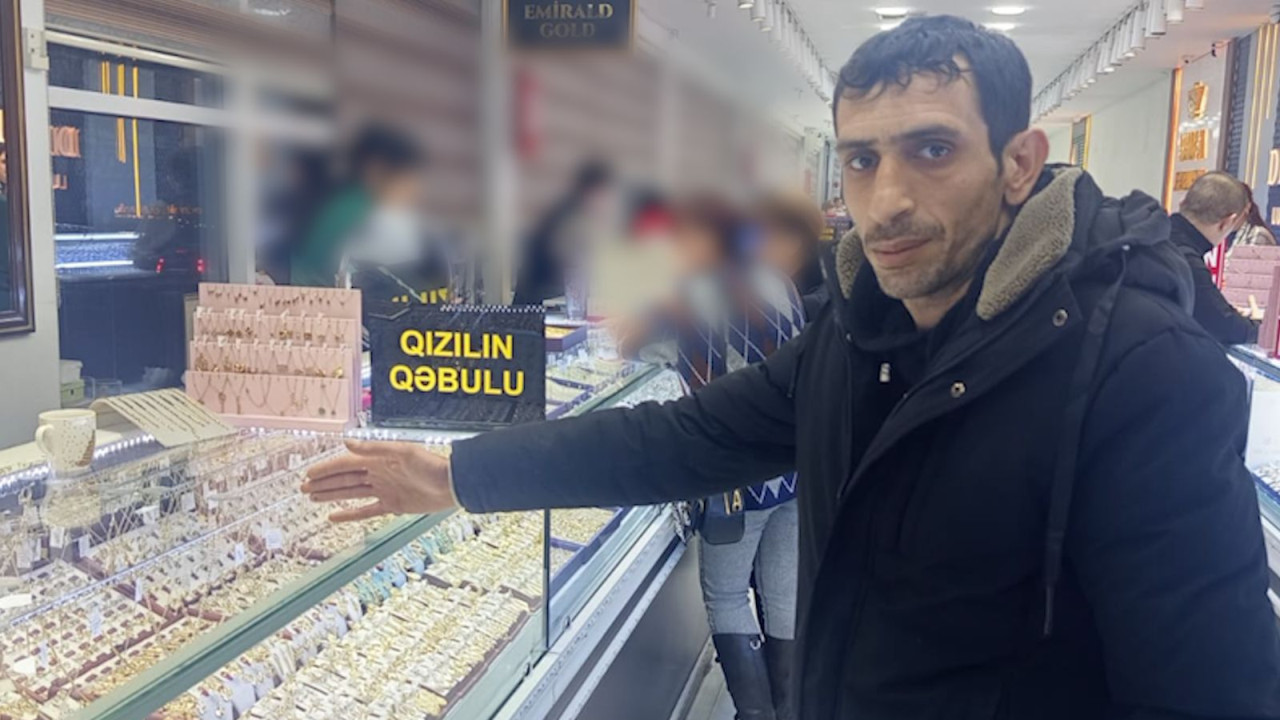 Evdən qızıl-zinət əşyaları oğurlayan şəxs saxlanıldı - VİDEO