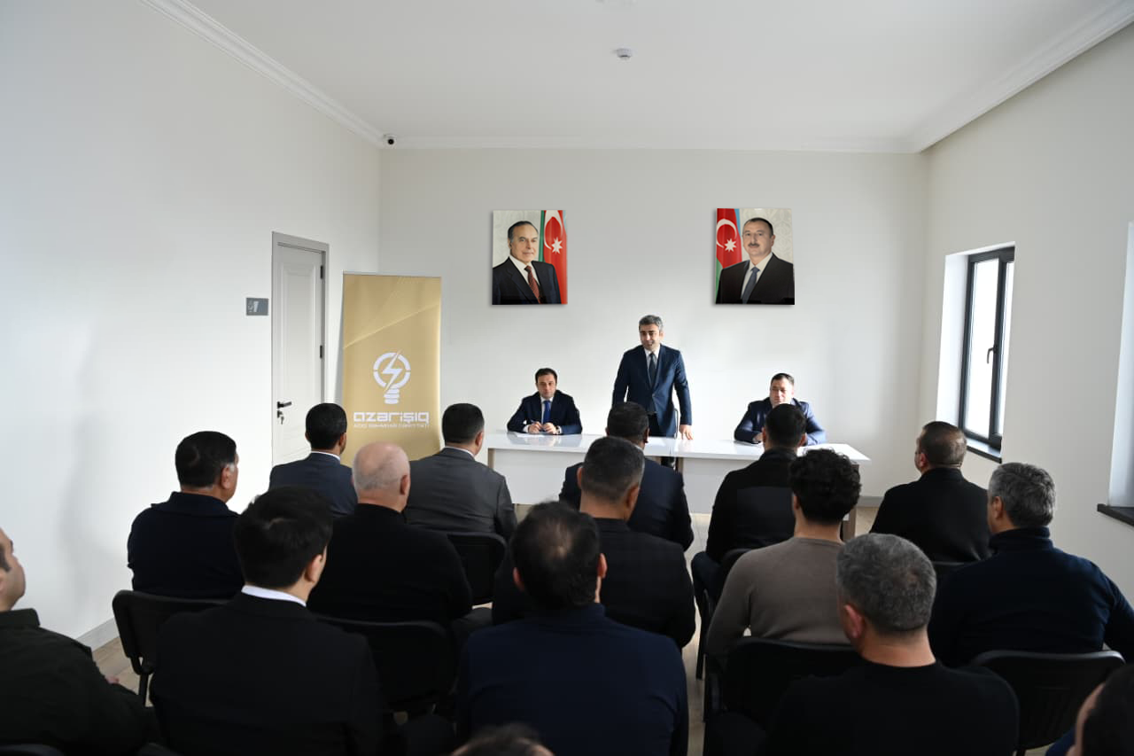 “Azərişıq” ASC-nin nümayəndələri Xankəndində sahibkarlarla görüşdü - FOTOLAR