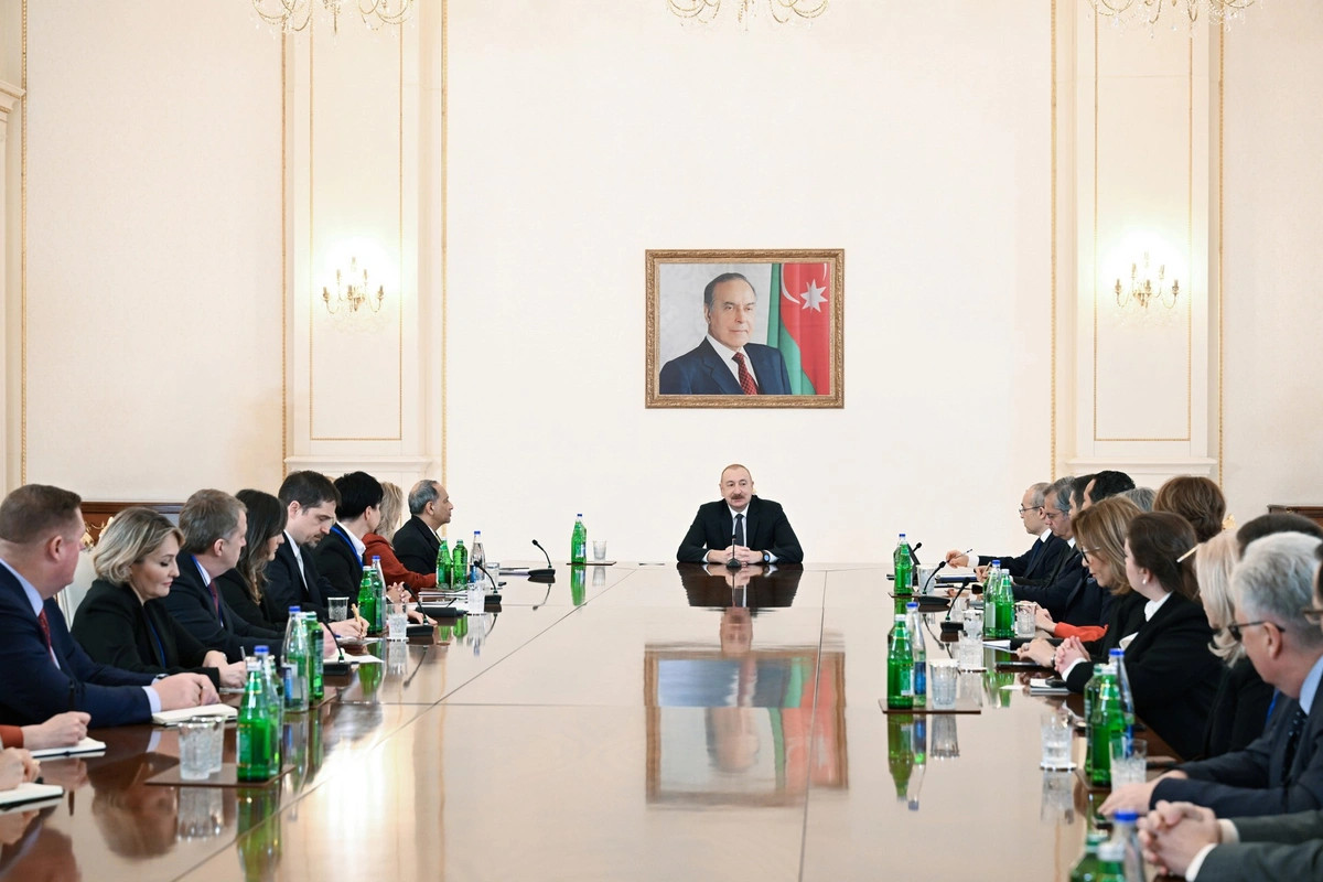 İlham Əliyev qəbul keçirdi - FOTOLAR