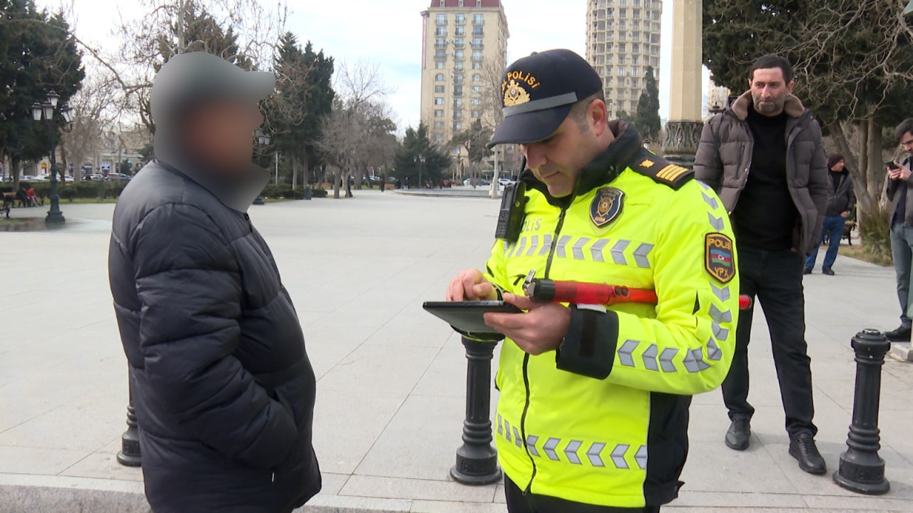 Polis Nəsimidə profilaktik tədbirlər keçirdi - FOTO/VİDEO