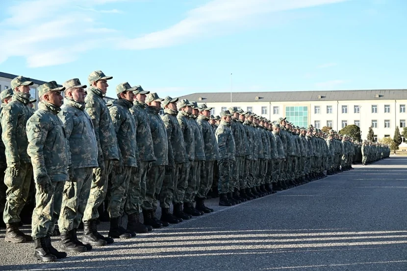 Ordumuzda andiçmə mərasimləri keçirildi - VİDEO