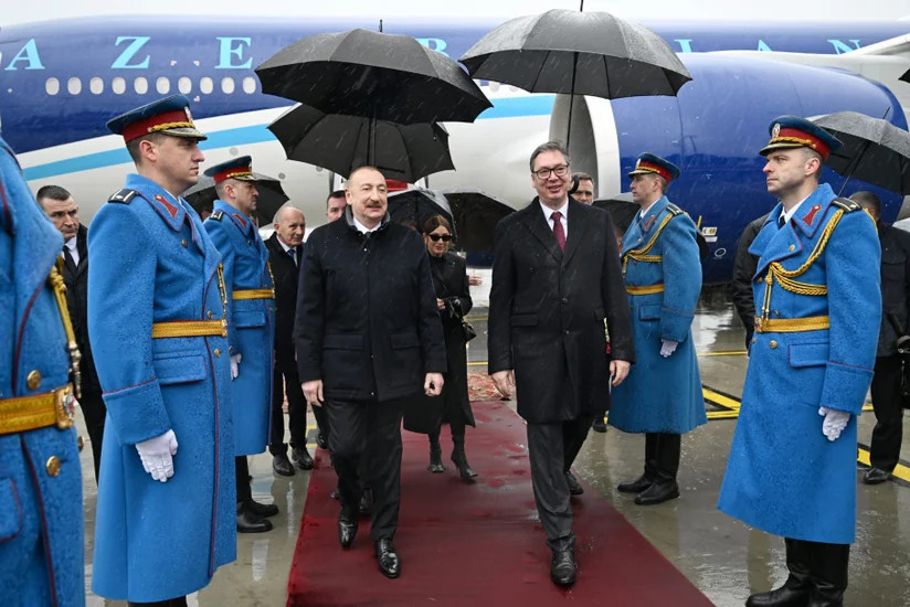 Prezidentdən Serbiyaya rəsmi səfəri ilə bağlı PAYLAŞIM