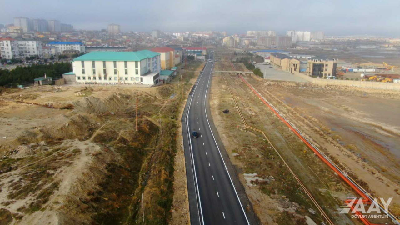 Masazırda bu yolun təmiri yekunlaşdı - VİDEO/FOTO