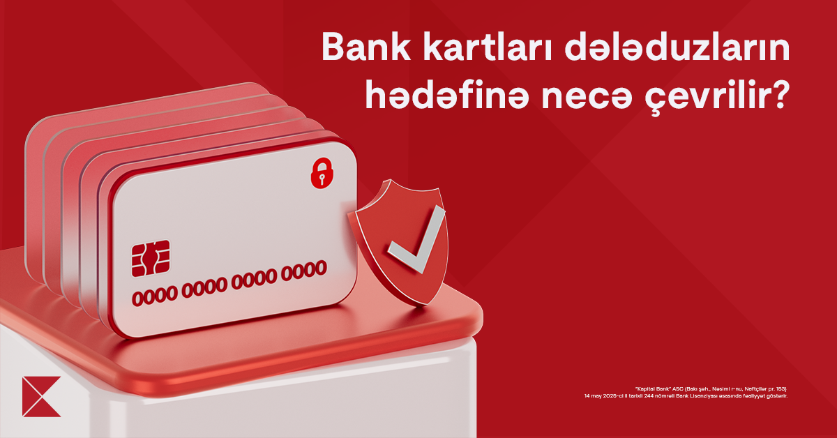 &nbsp;Bank kartları dələduzların hədəfinə necə çevrilir?&nbsp;&nbsp;