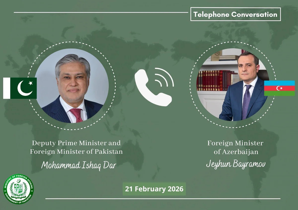 Azərbaycan və Pakistanın XİN başçıları müzakirə apardılar