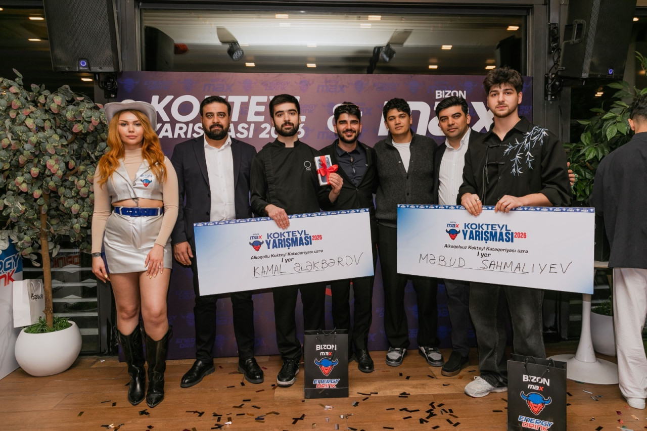 “Bizon Max Kokteyl Yarışması 2026” uğurla başa çatdı - FOTOLAR