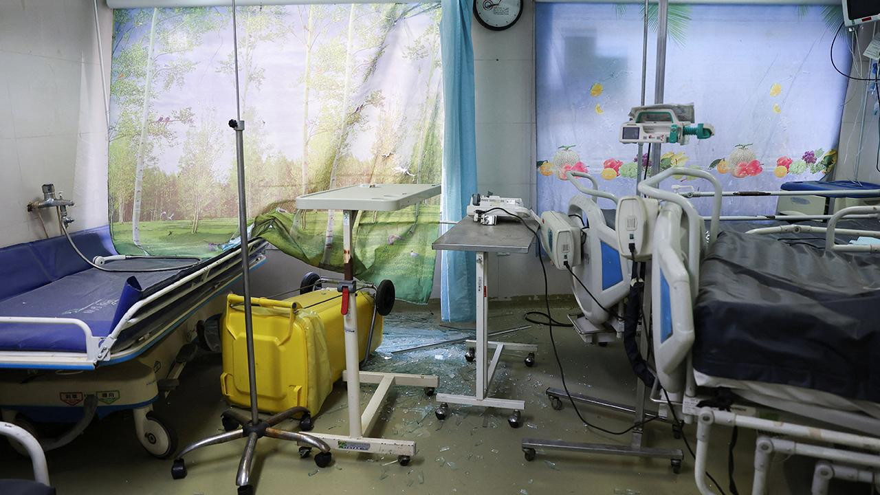 İranda xəstəxana VURULDU