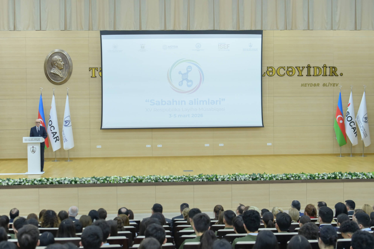 “Sabahın alimləri” müsabiqəsinin qalibləri mükafatlandırıldı - FOTOLAR