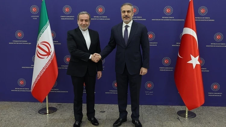 Hakan Fidan Araqçi ilə danışdı