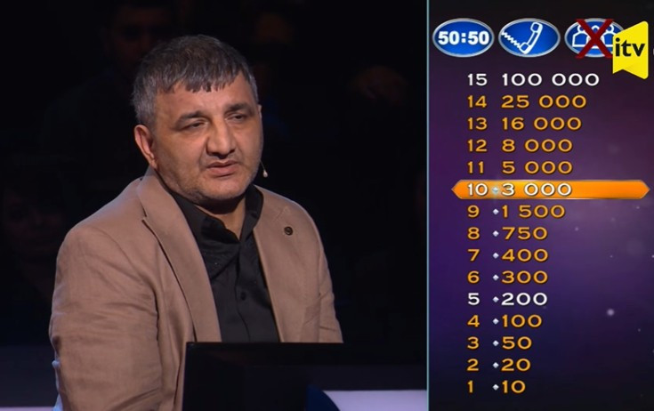 &nbsp;Rüfət Nasosnu “Milyonların şousu”nda 8 min manatı belə qazanıbmış - Sinif yoldaşı açıqladı