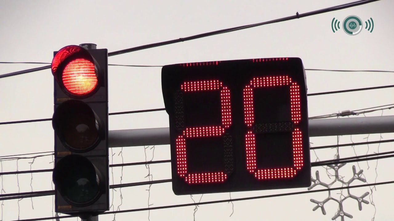 Bakıda işıqforlarda saniyəölçən tablolar yığışdırılır - SƏBƏB