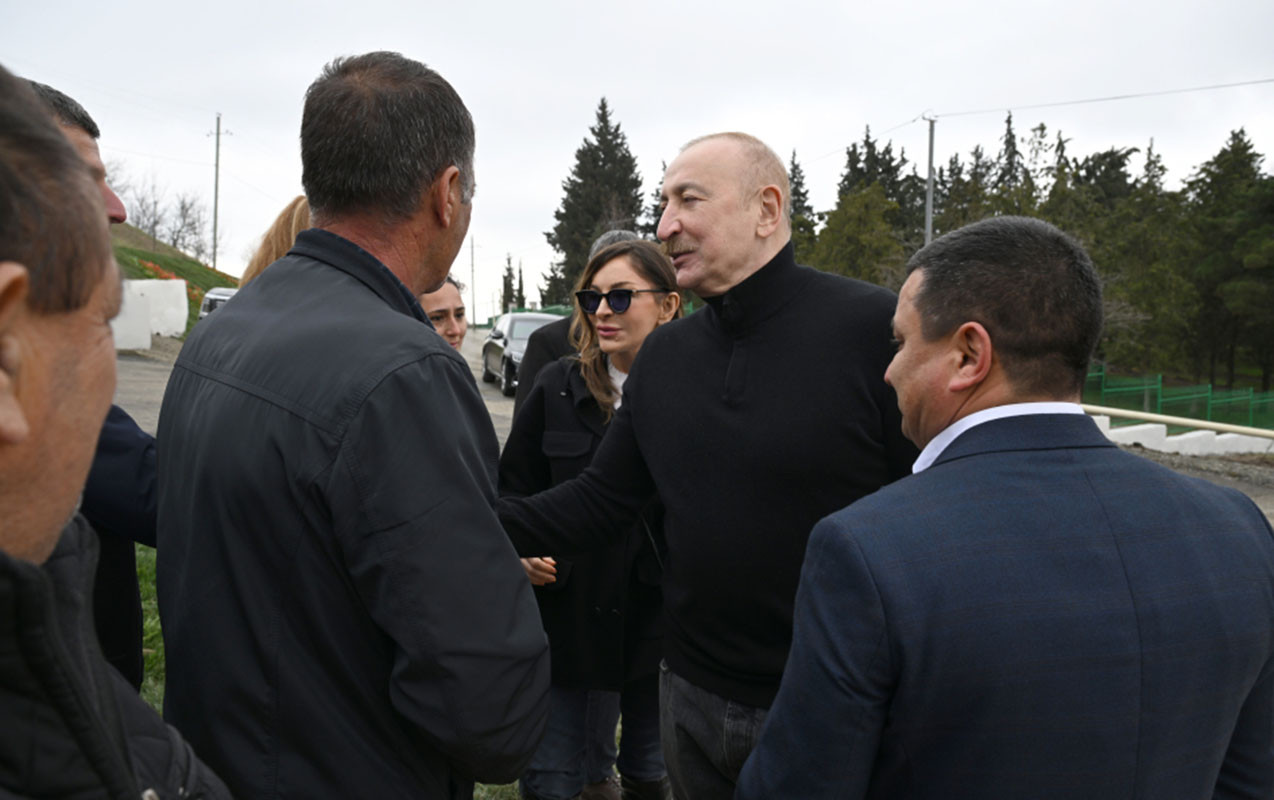 “Yaxşı nümunə göstərirsiniz, gərək əhali artsın” - Prezidentdən 6 uşaqlı ataya