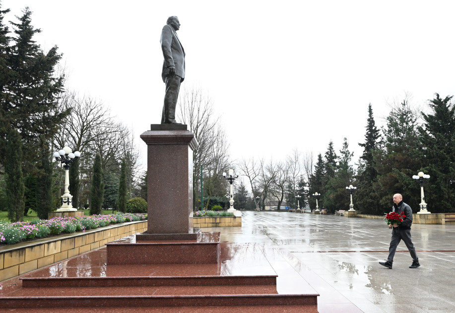 İlham Əliyev Şamaxıdadır&nbsp;- FOTOLAR