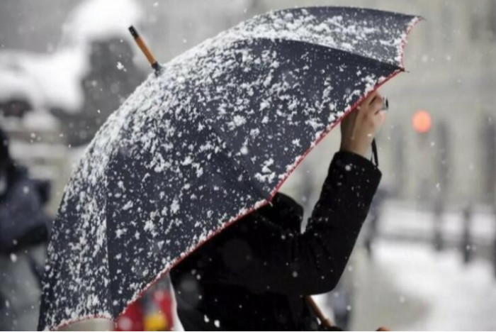 Şahdağ və Qrıza qar yağır - FAKTİKİ HAVA