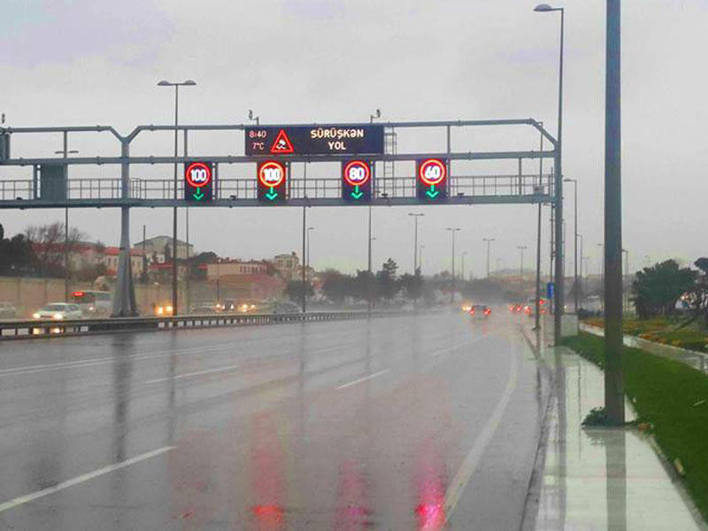 Bu yolda sürət həddi bərpa edildi 