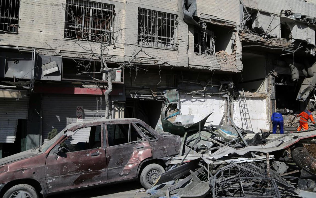 İranda zərər görən mülki obyektlərin sayı 105 mini keçdi