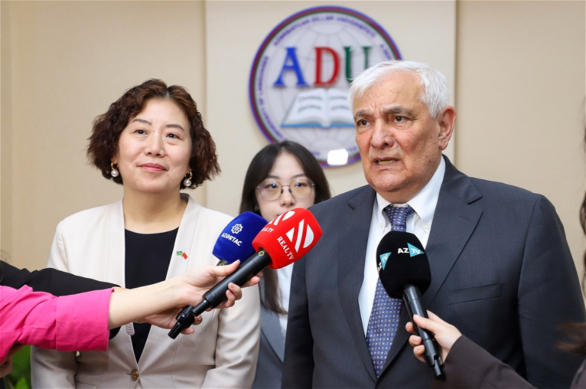 ADU-da Azərbaycan-Çin diplomatik münasibətlərinin 34-cü ildönümü qeyd olundu