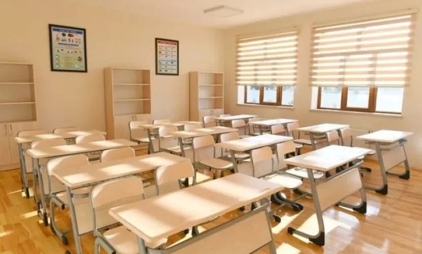 Bu məktəbdə tədris dayandırıldı