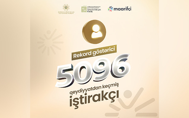 “Maarifçi” tələbə-məzun təcrübə proqramına qeydiyyat başa çatdı